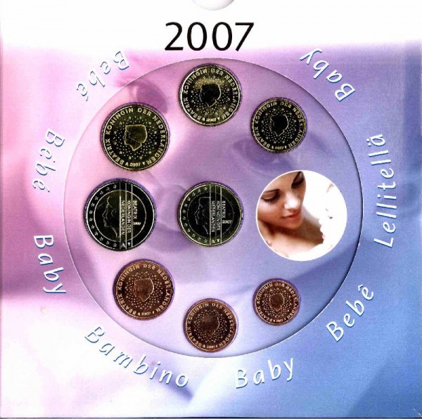 (afbeelding voor) Babyset Nederland 2007 uitgave De Ruiterl BU